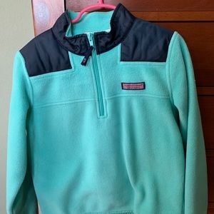 Vineyard Vines Girls Qrt Zip Pullover